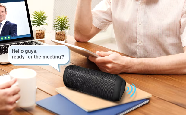 Portable Bluetooth Speaker 15W Waterproof LED TWS-2